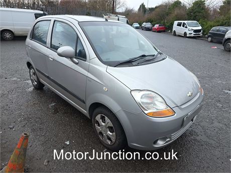 58 - SILVER Chevrolet Matiz SE+UNRECORDED  - EZWCHZ