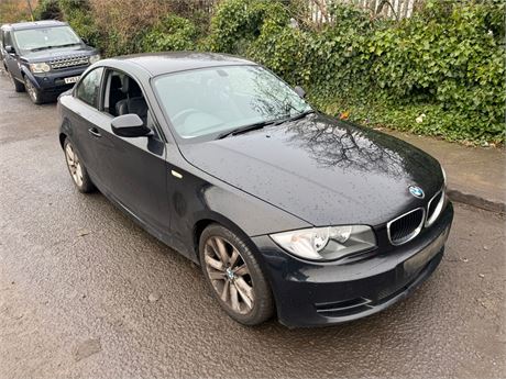 59 - BLACK BMW 120D SE UNRECORDED - EZW-BDU