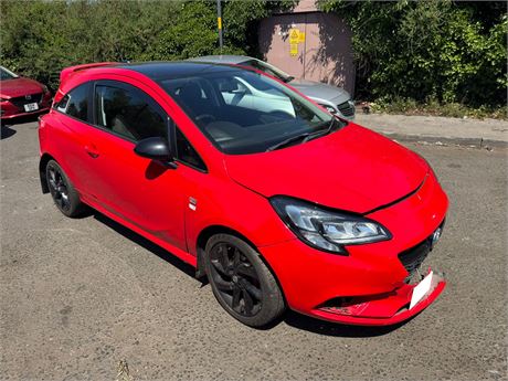 18 - RED VAUXHALL CORSA LIMITED EDITION  UNRECORDED - EZW-BEL