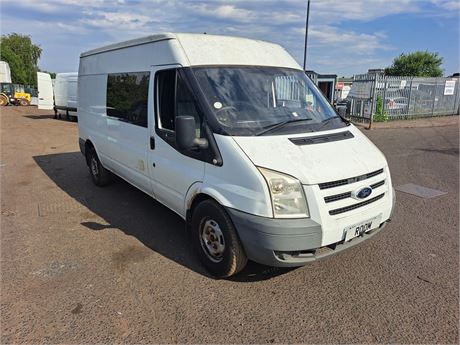 12-FORD TRANSIT 100 T350L RWD 9 SEATER UNRECORDED -TLDOKS