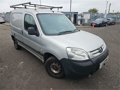 07 - SILVER PEUGEOT PARTNER LX800 66KW  UNRECORDED - EZW-MDZ