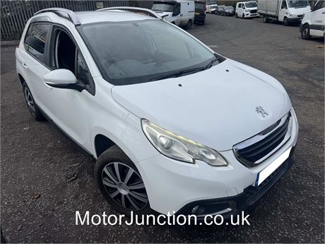 14 - WHITE Peugeot 2008 Active e-HDi Semi-Auto UNRECORDED  - EZWECY