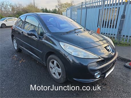 07 - BLACK Peugeot 207 Sport 87 UNRECORDED - EZW-COA