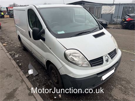 61 WHITE Renault Trafic SL27 DCI 115 UNRECORDED  EZWDJJ