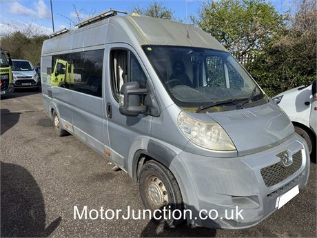 10 - SILVER Peugeot Boxer 435 XLWB  CAMPER CONVERSTION UNRECORDED - EZWHJF