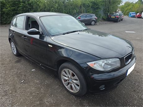 56 - BLACK BMW 116 I SE  UNRECORDED - EZW-EBM