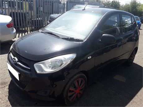 61 - BLACK HYUNDAI I10 CLASSIC  UNRECORDED - EZW-SDU