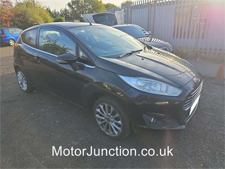 64 BLACK FORD FIESTA ZETEC UNRECORDED - EZW-DBY