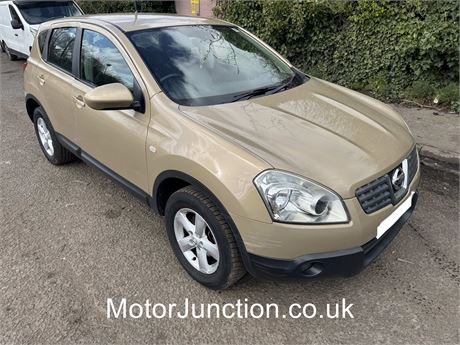 07 GOLD Nissan Qashqai Acenta 2WD  UNRECORDED - EZWLVS