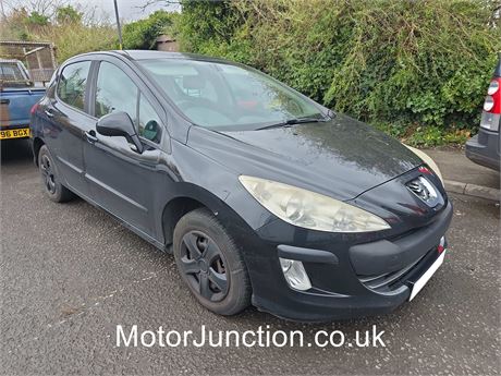 09 - BLACK Peugeot 308 XL Hdi UNRECORDED EZW-ZSO