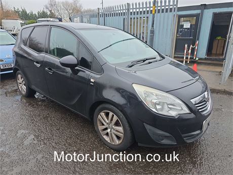 11 BLACK Vauxhall Meriva SE T 118 UNRECORDED  - EZWDPN