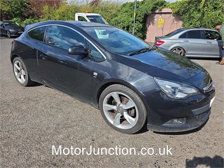 2016 - BLACK VAUXHALL ASTRA GTC SRI TURBO S/S UNRECORDED  EZW-CUR