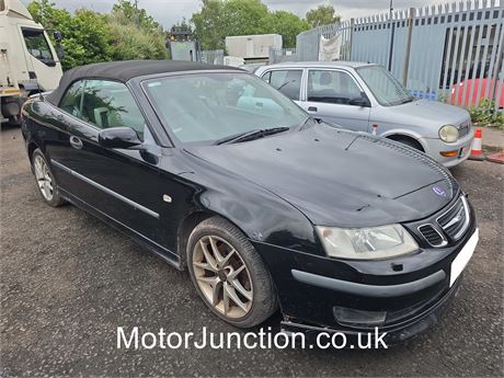 05 - BLACK Saab 9-3 Aero 210 bhp Semi-Auto UNRECORDED EZWGWW