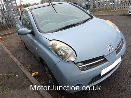 07 - BLUE NISSAN MICRA URBIS C+C UNRECORDED  - EZWUNU