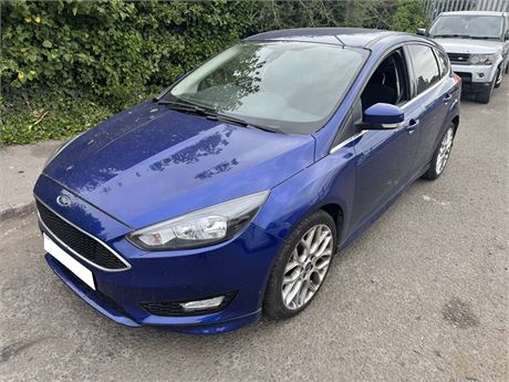 65 - BLUE FORD FOCUS ZETEC S   - EZW-ZWS