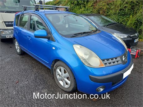07 - BLUE Nissan Note SE UNRECORDED - EZW-YGE