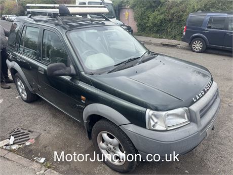 2001 GREEN LAND ROVER FREELANDER TD4 GS AUTO UNRECORDED  EZW-3512