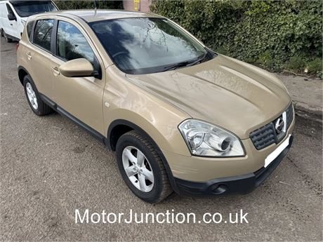 07 GOLD Nissan Qashqai Acenta 2WD  UNRECORDED - EZWLVS