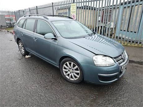 08 - 	GREY VOLKSWAGEN GOLF SE TDI 105 DPF UNRECORDED - EZW-TYT