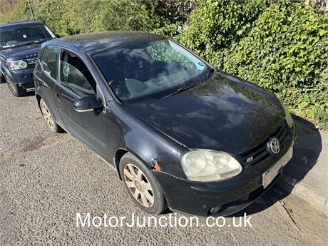 55 - BLACK VW GOLF GT FSI UNRECORDED - EZW-VOT
