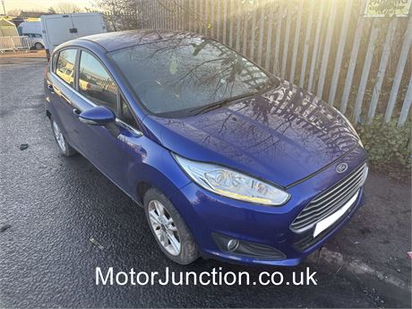 15 BLUE Ford Fiesta Zetec UNRECORDED - EZWUEK