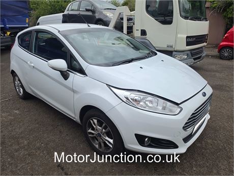 64 WHITE Ford Fiesta Zetec UNRECORDED  EZWUVZ