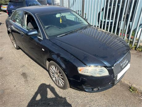 57 BLUE AUDI A4 SE TDI 140 UNRECORDED - EZW-XOF