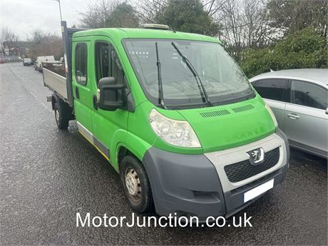 63 - WHITE Peugeot Boxer 335 L3 Hdi TIPPER UNRECORDED - EZWAXH