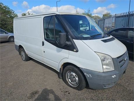 60 - WHITE FORD TRANSIT 85 T280S FWDUNRECORDED - EZW-YVF