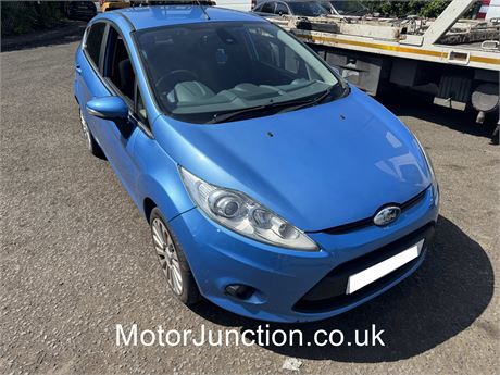 10 - BLUE Ford Fiesta Titanium TDCi UNRECORDED -  EZWTNO
