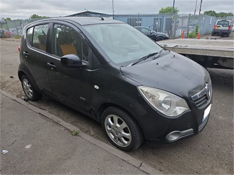 58 -  BLACK VAUXHALL AGILA CLUB - EZW-BJV