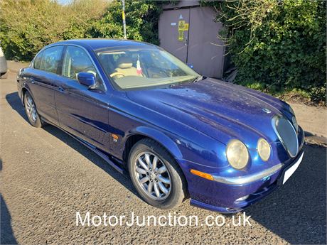 2001 - BLUE Jaguar S-Type V6 Auto UNRECORDED - EZWTNH