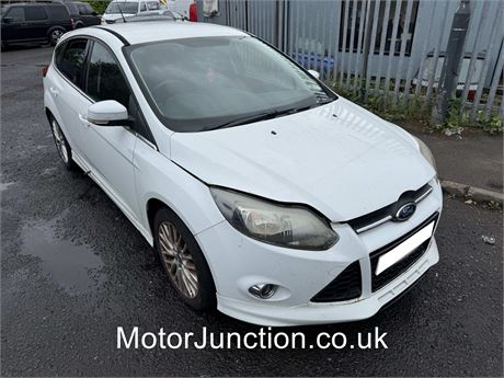 12 WHITE Ford Focus Zetec S TDCi  UNRECORDED EZZCO