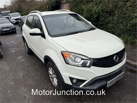 15 - WHITE Ssangyong Korando SE Auto UNRECORDED - EZWFVK