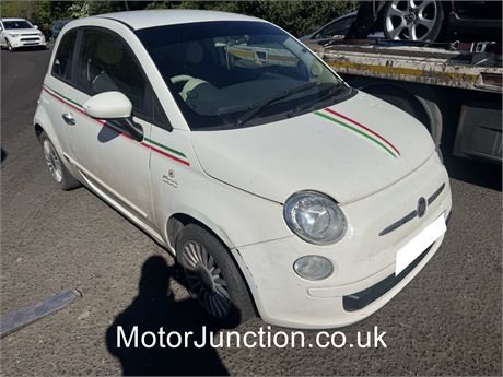 15 WHITE Fiat 500 Pop UNRECORDED - EZWWCN