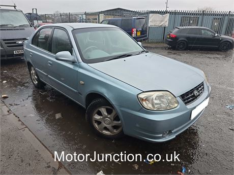 55   BLUE Hyundai Accent CDX UNRECORDED  - EZWXKH