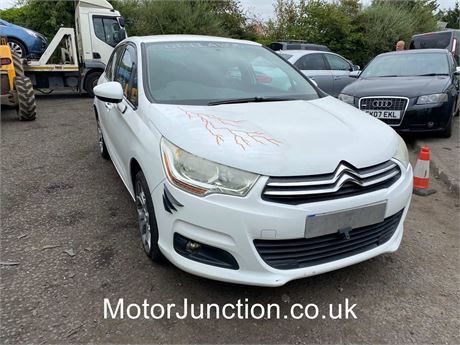 12 - WHITE Citroen C4 VTR+ HDi 91 UNRECORDED -  EZWUAS