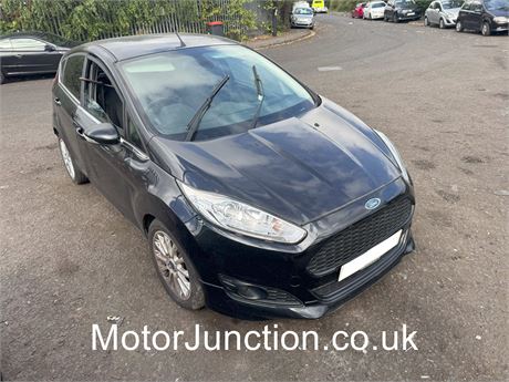 14 BLACK FORD FIESTA TITANIUM X  UNRECORDED - EZW-XOD