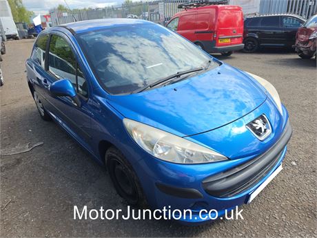 09 - BLUE Peugeot 207 S UNRECORDED - EZWFEU