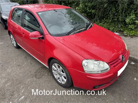 05 RED Volkswagen Golf GT TDI  UNRECORDED- EZWKPR