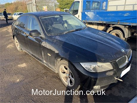 61 - BLACK BMW 320D EFFICIENTDYNAMICS UNRECORDED  - EZWBJV